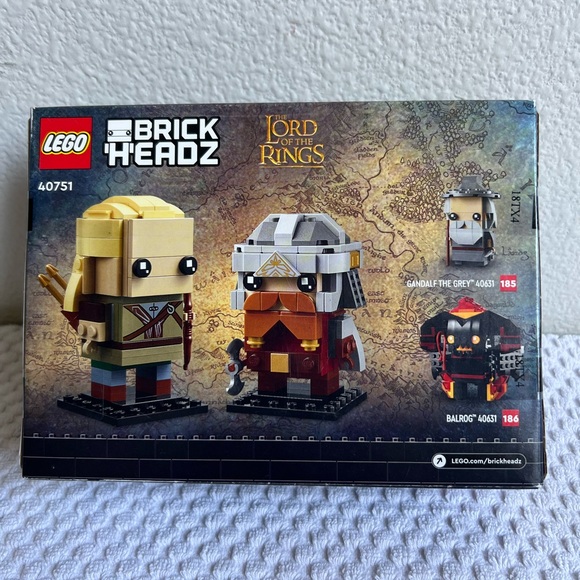 Lego Other - LEGO Brickheadz Lord of the Rings, Gimli & Legolas, 40751